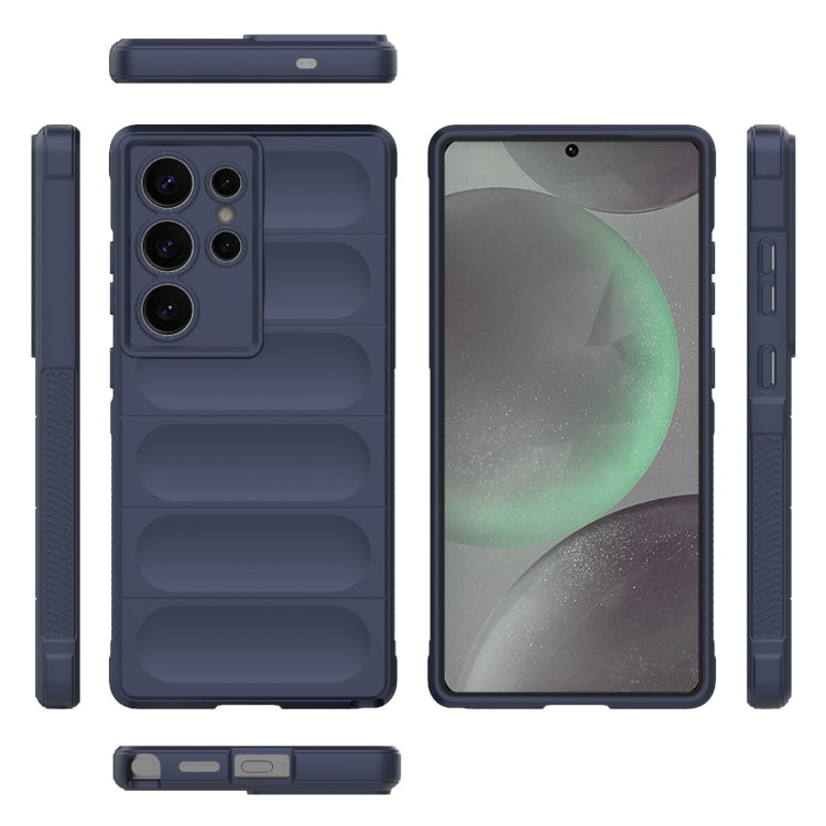 For Samsung Galaxy S25 Ultra 5G Magic Shield TPU + Flannel Phone Case