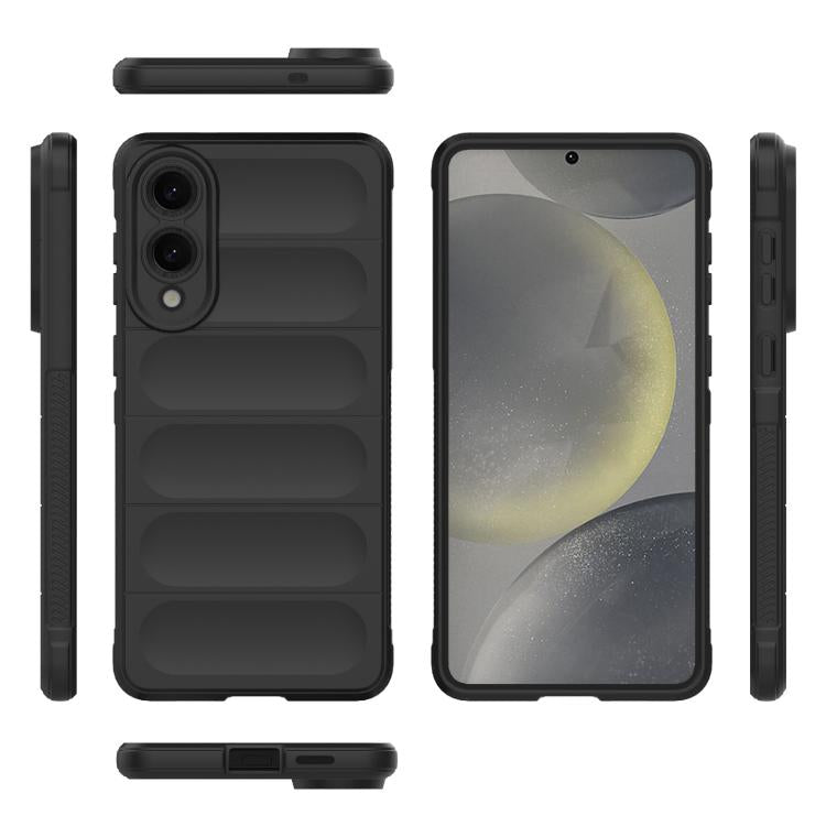 For Samsung Galaxy S25 Edge 5G Magic Shield TPU + Flannel Phone Case