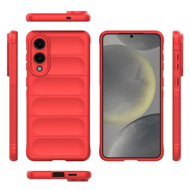 For Samsung Galaxy S25 Edge 5G Magic Shield TPU + Flannel Phone Case