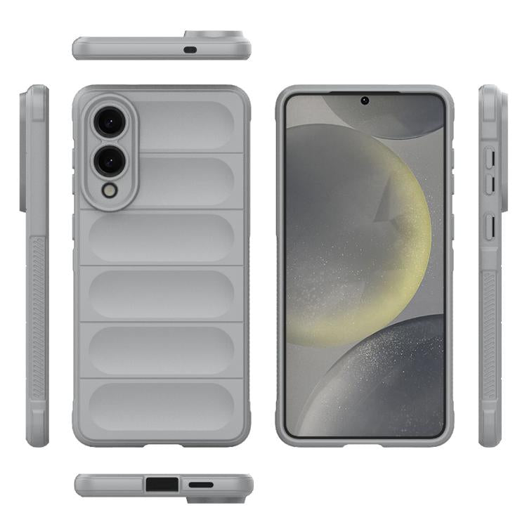 For Samsung Galaxy S25 Edge 5G Magic Shield TPU + Flannel Phone Case