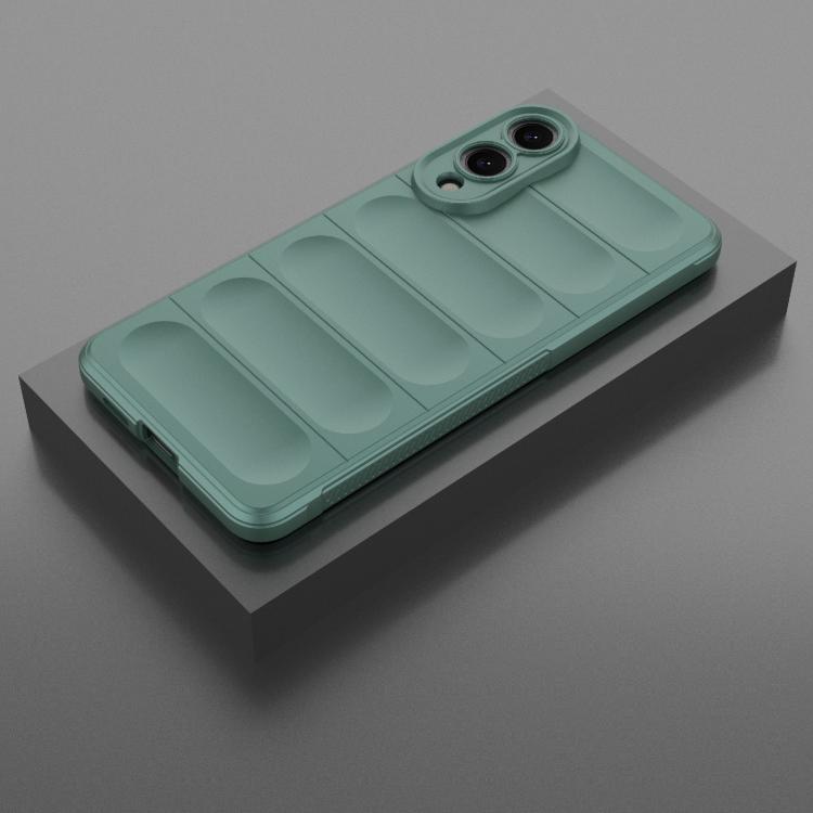 For Samsung Galaxy S25 Edge 5G Magic Shield TPU + Flannel Phone Case