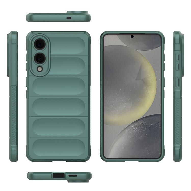 For Samsung Galaxy S25 Edge 5G Magic Shield TPU + Flannel Phone Case