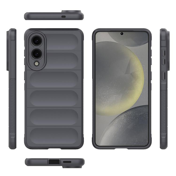 For Samsung Galaxy S25 Edge 5G Magic Shield TPU + Flannel Phone Case