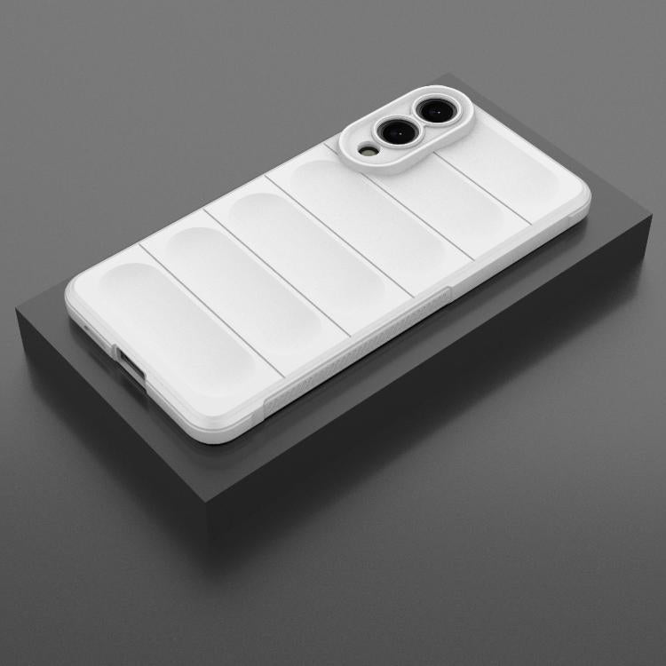 For Samsung Galaxy S25 Edge 5G Magic Shield TPU + Flannel Phone Case