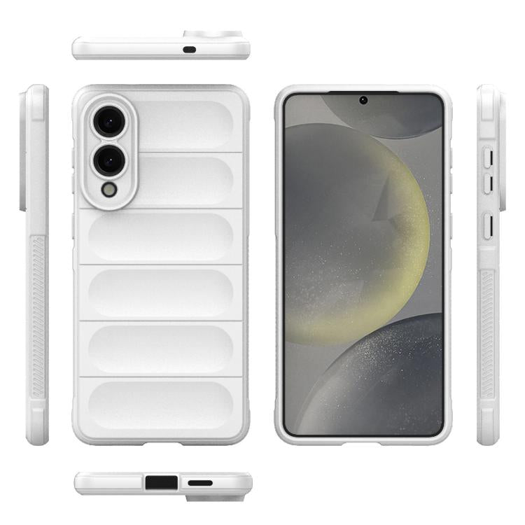For Samsung Galaxy S25 Edge 5G Magic Shield TPU + Flannel Phone Case
