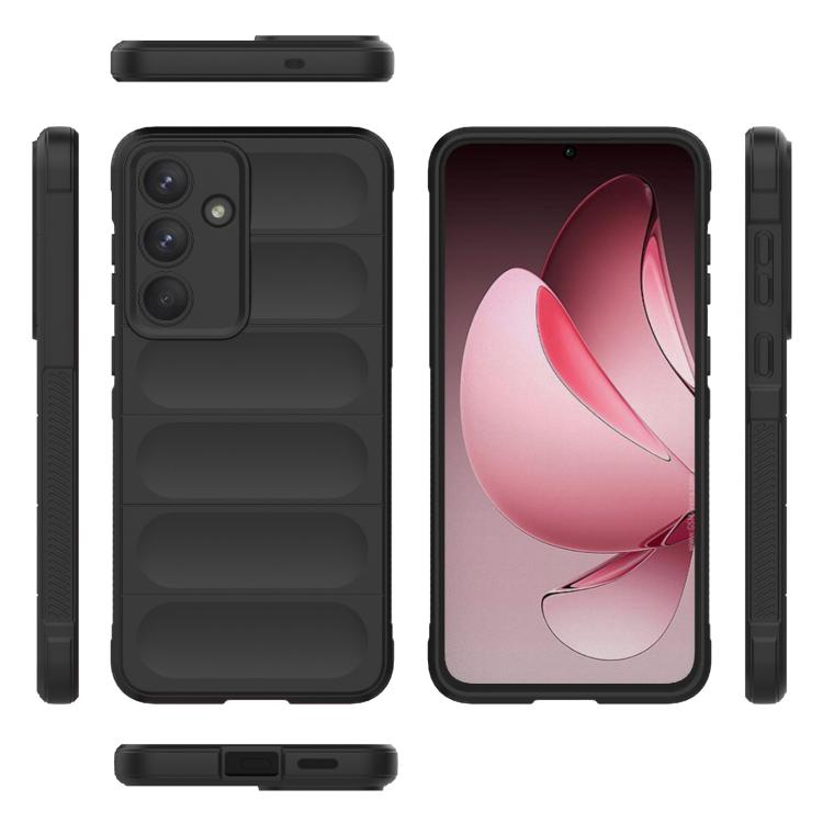 For Samsung Galaxy S25 FE 5G Magic Shield TPU + Flannel Phone Case