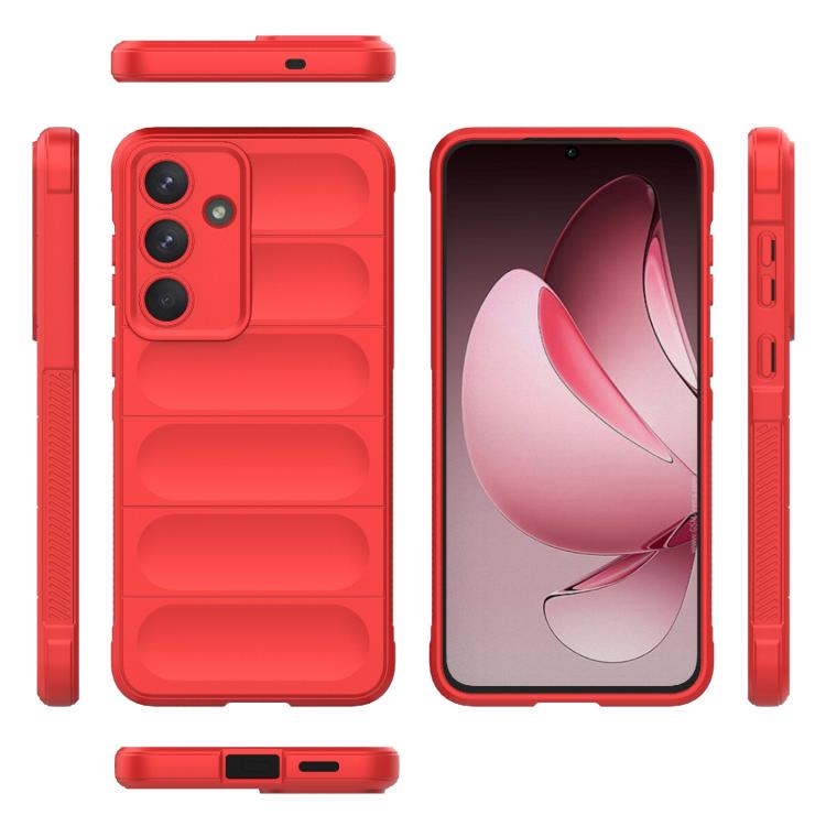 For Samsung Galaxy S25 FE 5G Magic Shield TPU + Flannel Phone Case