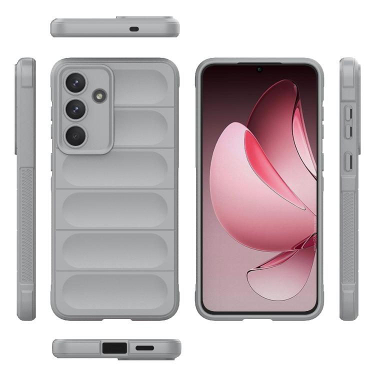 For Samsung Galaxy S25 FE 5G Magic Shield TPU + Flannel Phone Case