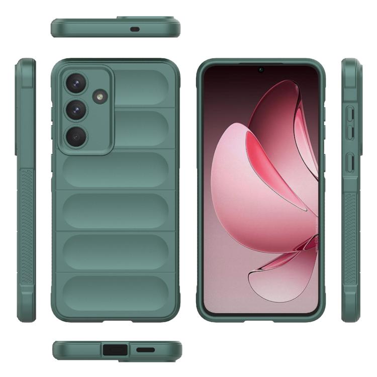For Samsung Galaxy S25 FE 5G Magic Shield TPU + Flannel Phone Case