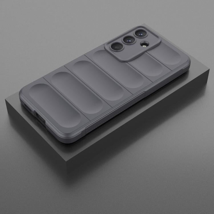 For Samsung Galaxy S25 FE 5G Magic Shield TPU + Flannel Phone Case
