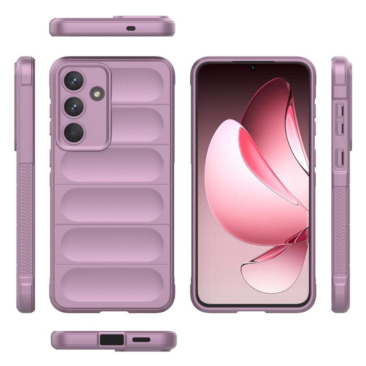 For Samsung Galaxy S25 FE 5G Magic Shield TPU + Flannel Phone Case