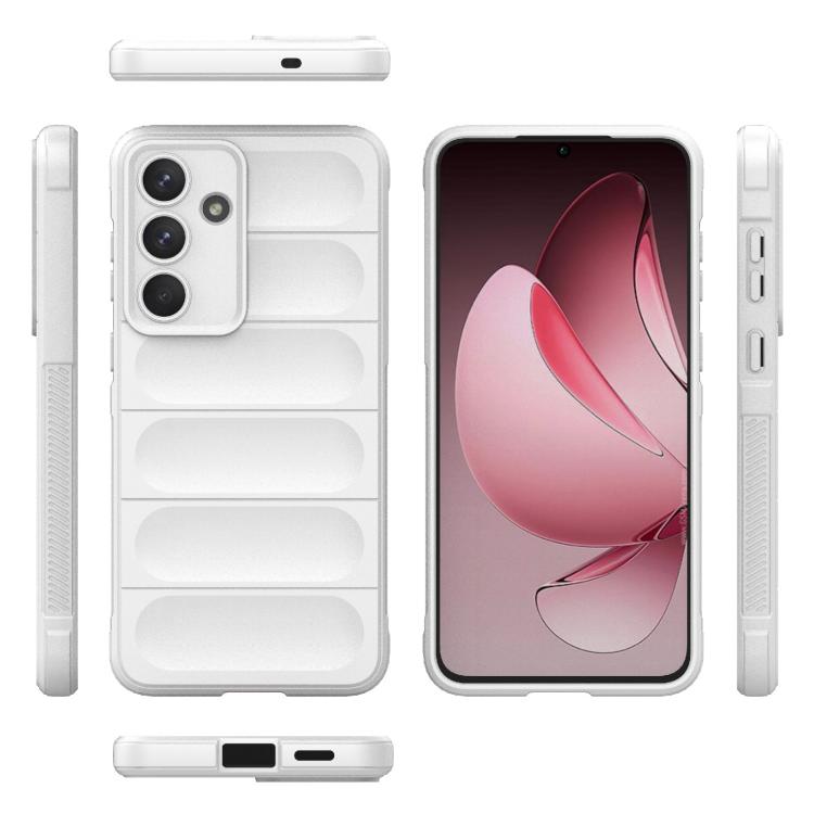 For Samsung Galaxy S25 FE 5G Magic Shield TPU + Flannel Phone Case