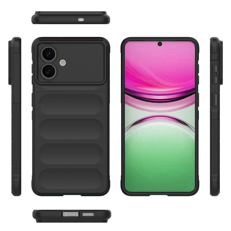 For Samsung Galaxy S26 Edge 5G Magic Shield TPU + Flannel Phone Case