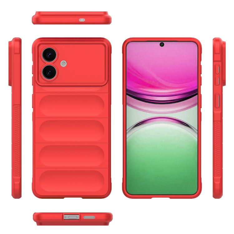 For Samsung Galaxy S26 Edge 5G Magic Shield TPU + Flannel Phone Case