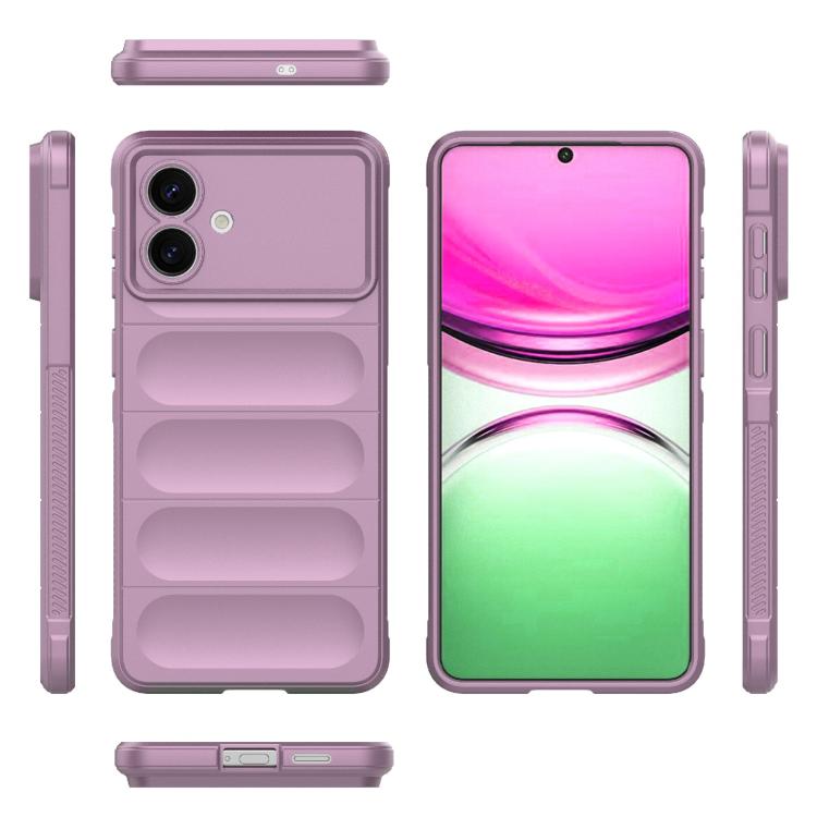 For Samsung Galaxy S26 Edge 5G Magic Shield TPU + Flannel Phone Case