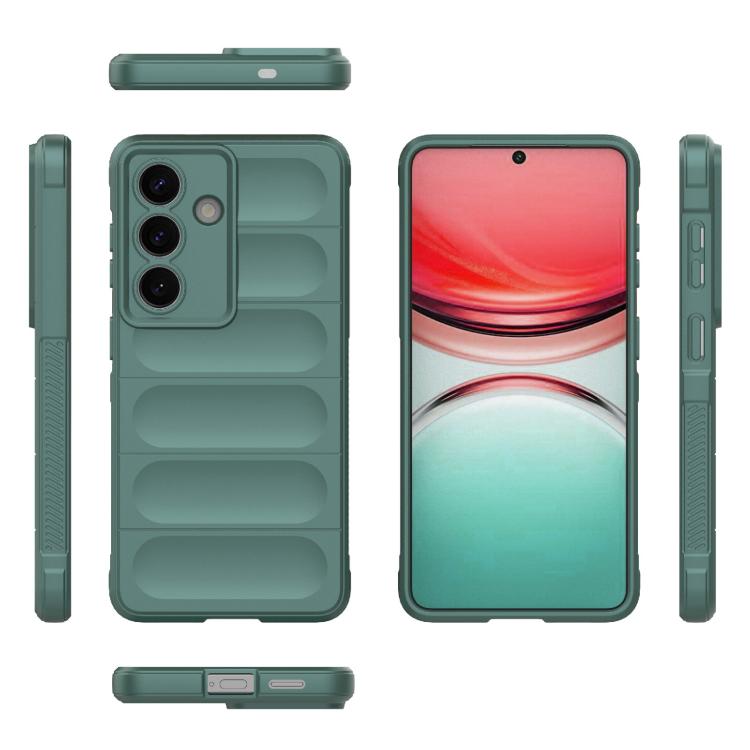 For Samsung Galaxy S26 5G Magic Shield TPU + Flannel Phone Case