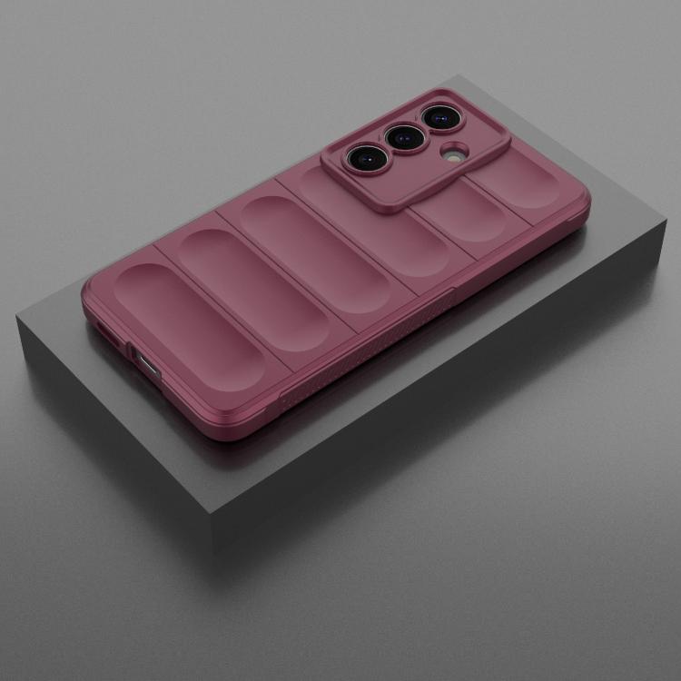 For Samsung Galaxy S26 5G Magic Shield TPU + Flannel Phone Case