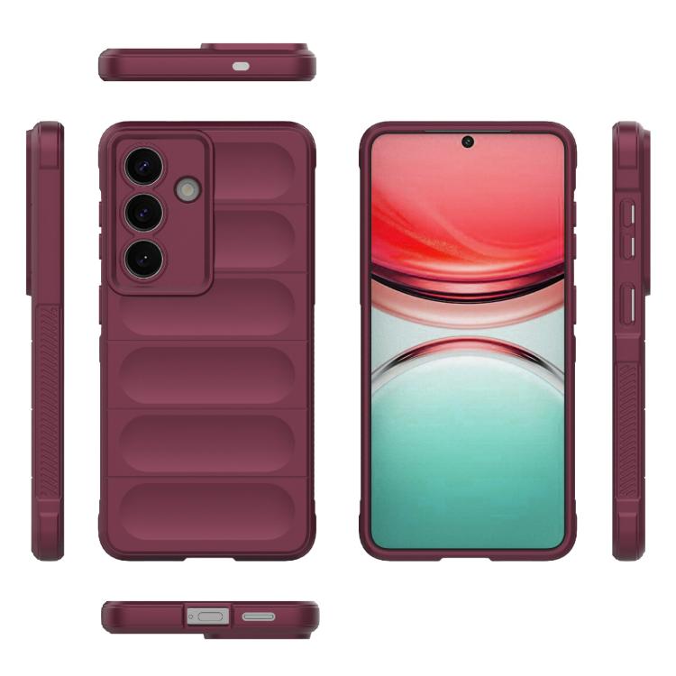 For Samsung Galaxy S26 5G Magic Shield TPU + Flannel Phone Case