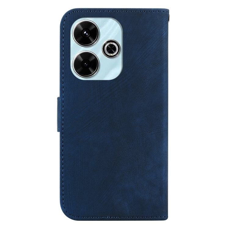 For Redmi 13 4G Little Tiger Embossed Leather Phone Case