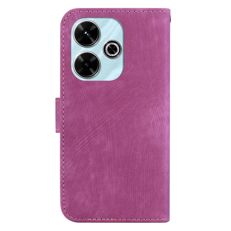 For Redmi 13 4G Little Tiger Embossed Leather Phone Case