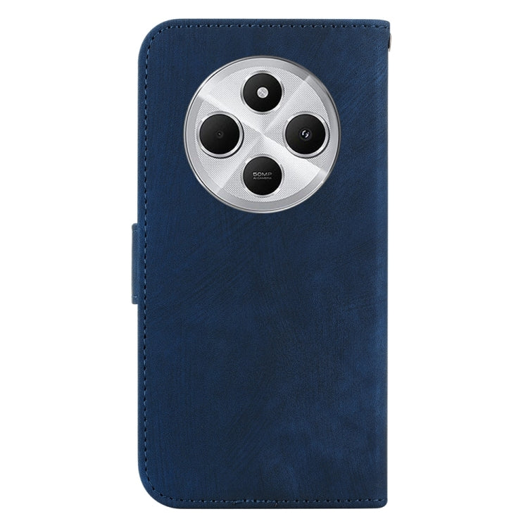 For Redmi 14C 4G Little Tiger Embossed Leather Phone Case
