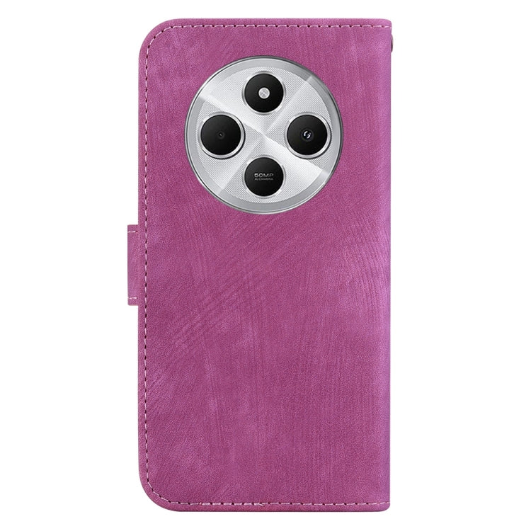 For Redmi 14C 4G Little Tiger Embossed Leather Phone Case