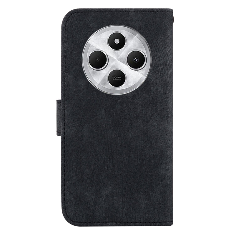 For Redmi 14C 4G Little Tiger Embossed Leather Phone Case