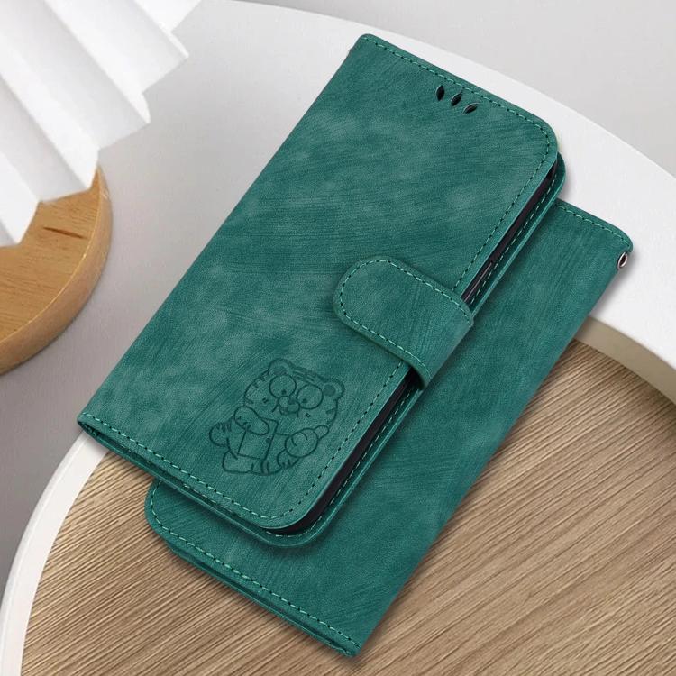 For Redmi A5 4G 173.3mm Little Tiger Embossed Leather Phone Case