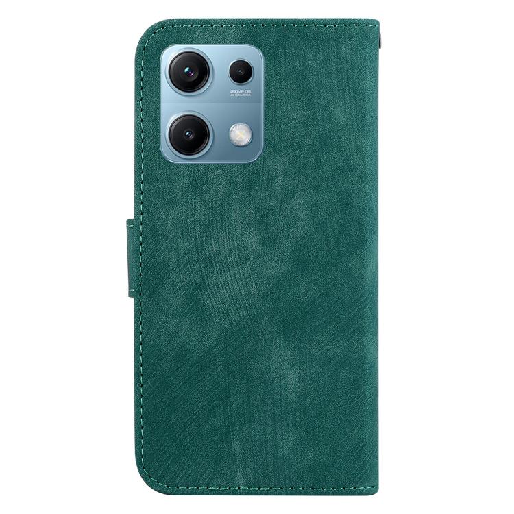For Redmi Note 14S 4G Little Tiger Embossed Leather Phone Case