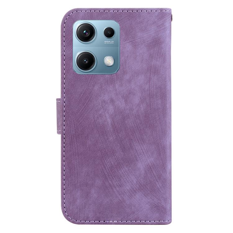 For Redmi Note 14S 4G Little Tiger Embossed Leather Phone Case