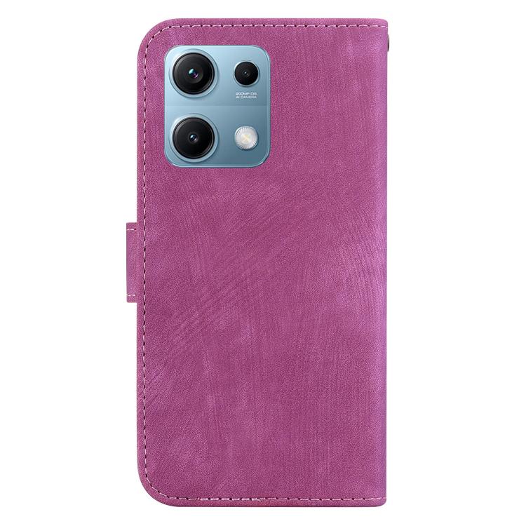 For Redmi Note 14S 4G Little Tiger Embossed Leather Phone Case