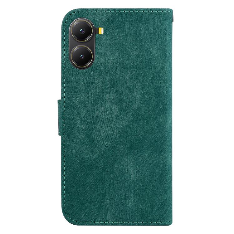 For Redmi Turbo 4 / Xiaomi Poco X7 Pro Little Tiger Embossed Leather Phone Case