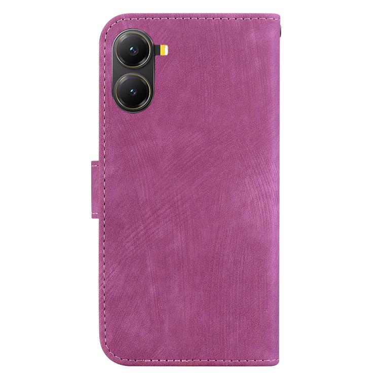 For Redmi Turbo 4 / Xiaomi Poco X7 Pro Little Tiger Embossed Leather Phone Case