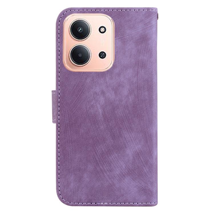 For Redmi 15C 5G / 4G EU 173mm / Poco C85 5G Little Tiger Embossed Leather Phone Case