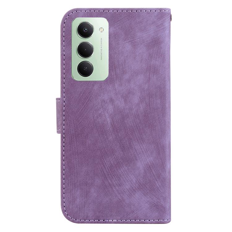 For Redmi 15 5G / 4G EU 171mm Little Tiger Embossed Leather Phone Case