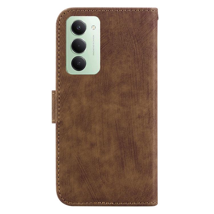 For Redmi 15 5G / 4G EU 171mm Little Tiger Embossed Leather Phone Case