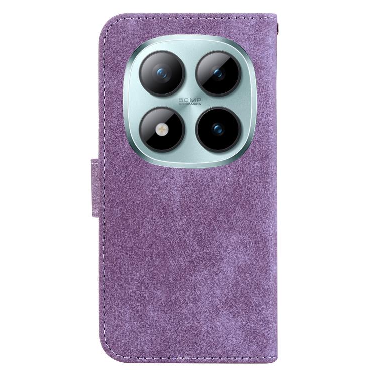 For Redmi Note 15 Pro 5G Global 163.6mm Little Tiger Embossed Leather Phone Case
