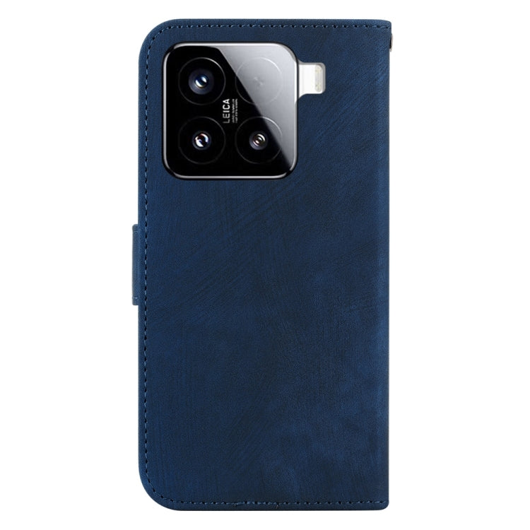 For Xiaomi 15 Little Tiger Embossed Leather Phone Case