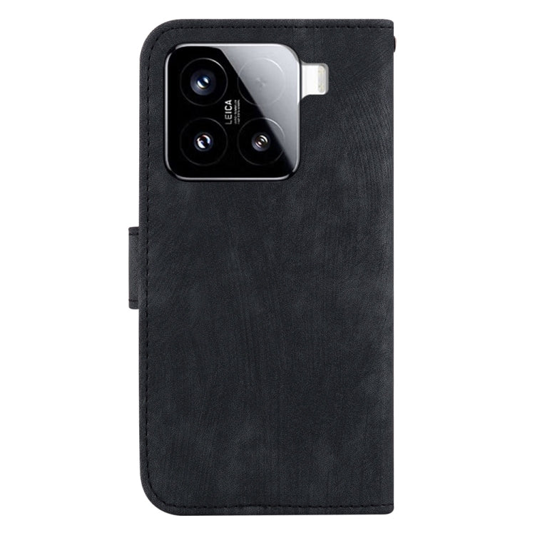 For Xiaomi 15 Little Tiger Embossed Leather Phone Case