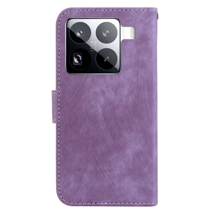 For Xiaomi 15 Pro Little Tiger Embossed Leather Phone Case