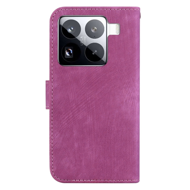 For Xiaomi 15 Pro Little Tiger Embossed Leather Phone Case