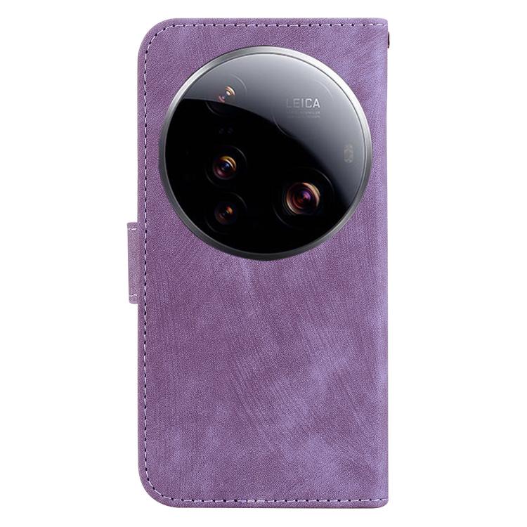 For Xiaomi 15 Ultra Little Tiger Embossed Leather Phone Case