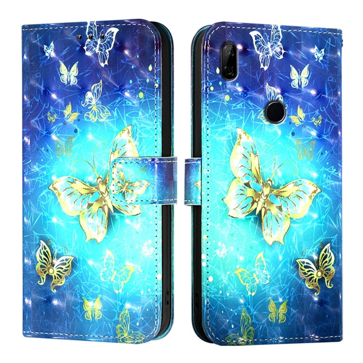 For Honor 9X Global / Huawei P Smart Z 3D Painting Horizontal Flip Leather Phone Case