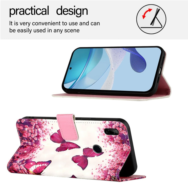 For Honor 9X Global / Huawei P Smart Z 3D Painting Horizontal Flip Leather Phone Case