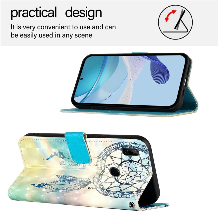 For Honor 9X Global / Huawei P Smart Z 3D Painting Horizontal Flip Leather Phone Case