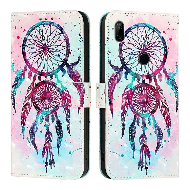 For Honor 9X Global / Huawei P Smart Z 3D Painting Horizontal Flip Leather Phone Case