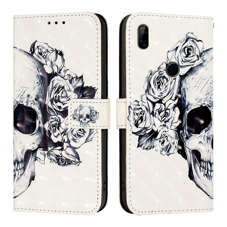 For Honor 9X Global / Huawei P Smart Z 3D Painting Horizontal Flip Leather Phone Case