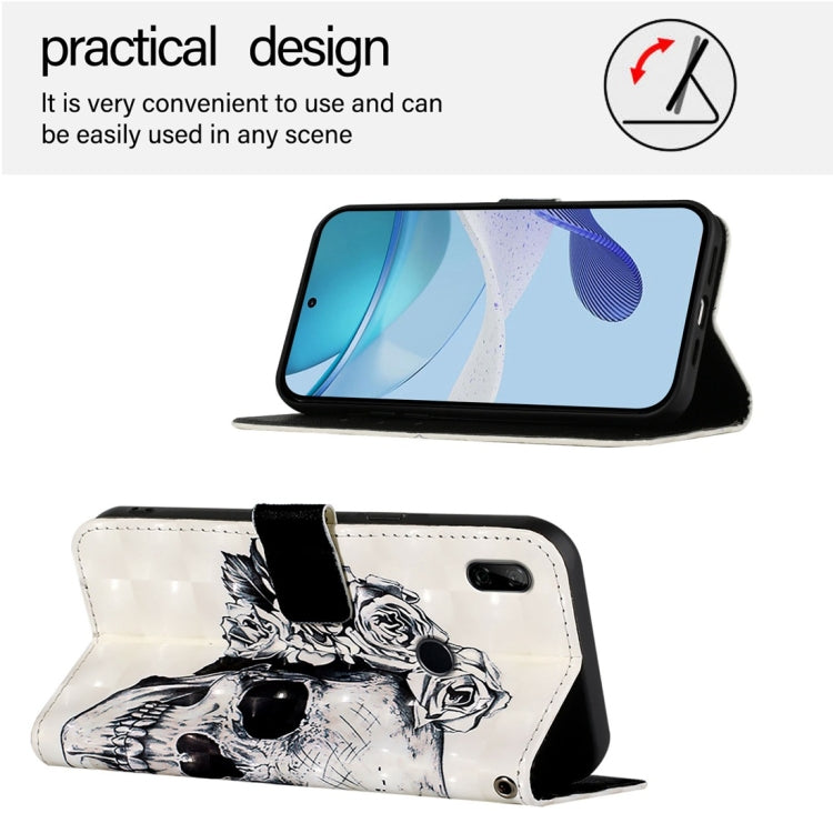 For Honor 9X Global / Huawei P Smart Z 3D Painting Horizontal Flip Leather Phone Case