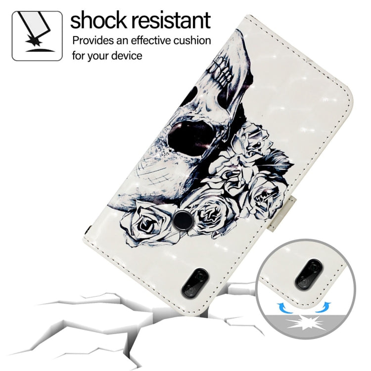 For Honor 9X Global / Huawei P Smart Z 3D Painting Horizontal Flip Leather Phone Case