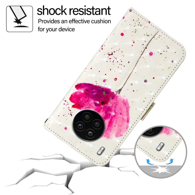 For Honor 50 Lite / Huawei Nova 8i 3D Painting Horizontal Flip Leather Phone Case